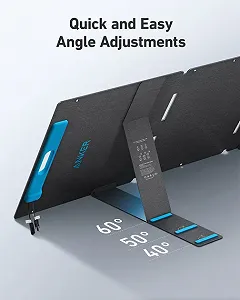 Портативная солнечная панель Anker SOLIX PS400 48V/400W (A24370A1) synthetic.ua - Фото 1