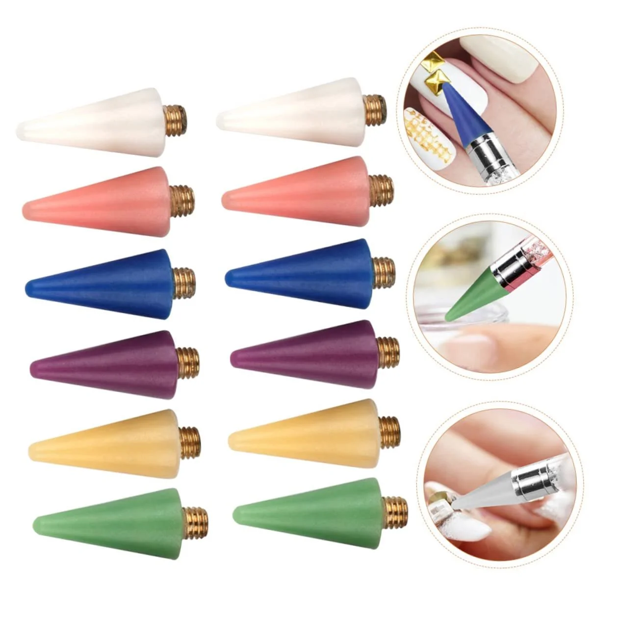 Набор для маникюра OATIPHO 12 шт. наконечников, фото №8 Набор для маникюра OATIPHO 12 шт. наконечников, фото №8