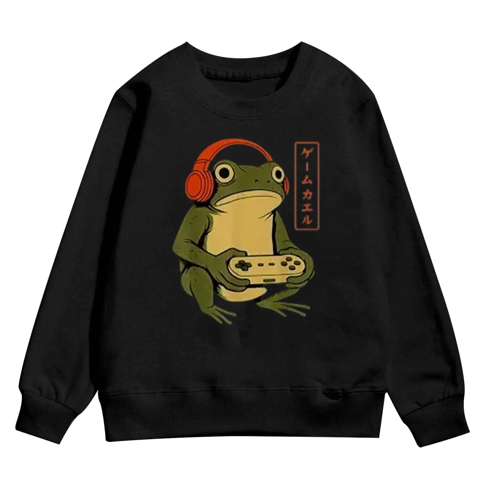 Худи с длинными рукавами для девочки с принтом, повседневный пуловер для детей и подростков, мягкий флис, теплая зимняя осенняя одежда, фото №1