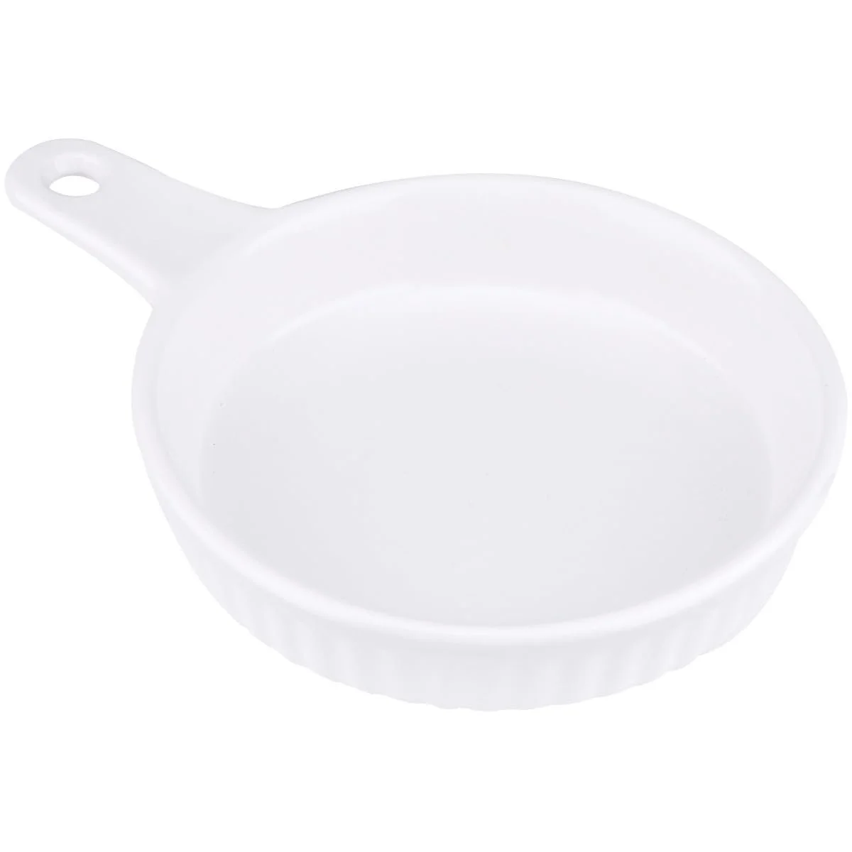 Форма для выпечки BESPORTBLE круглая с одной ручкой Белая, фото №1