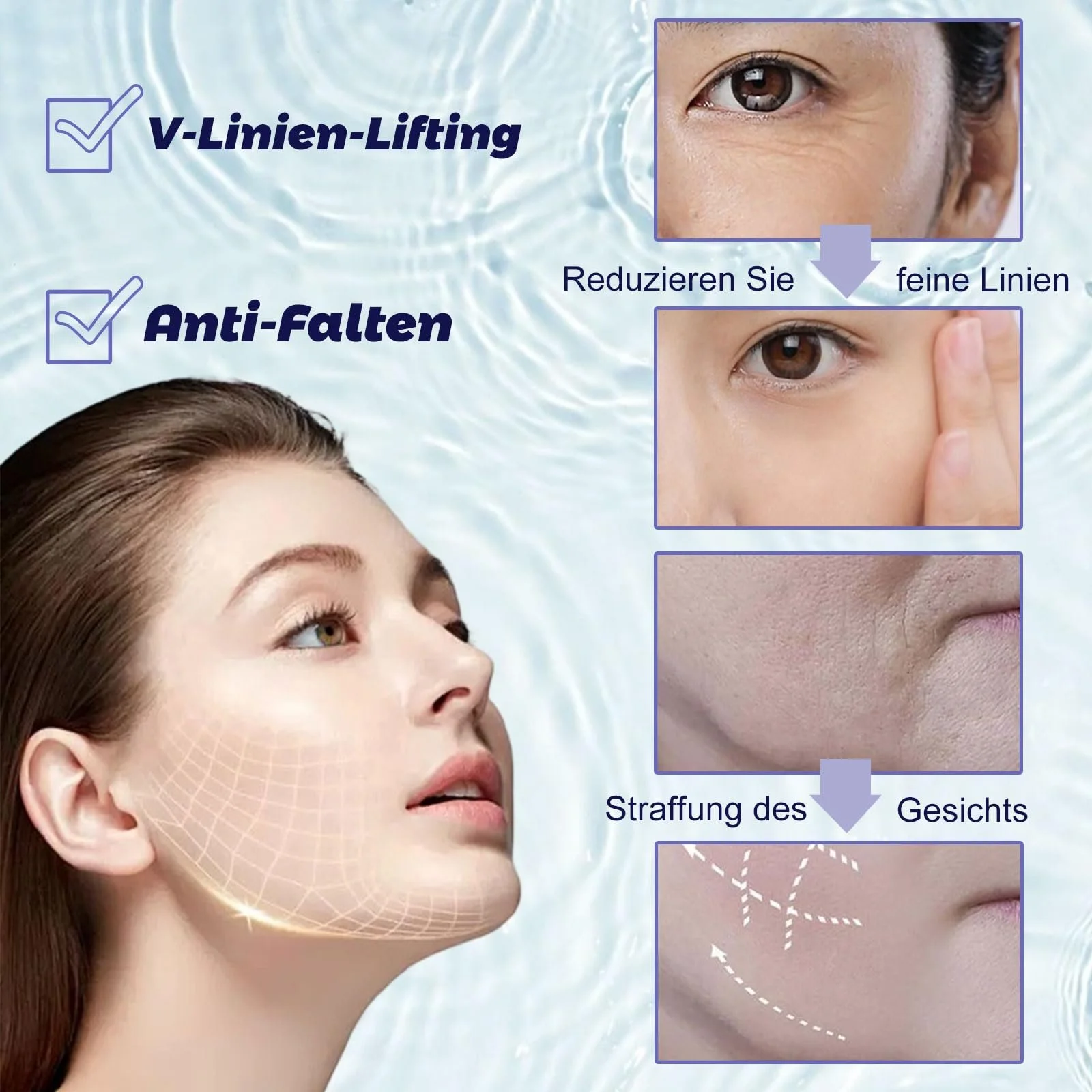 Маска Altherona Колагенова Маска для обличчя 3D Ліфтинг, Зміцнююча, 5 шт, фото №5 Маска Altherona Колагенова Маска для обличчя 3D Ліфтинг, Зміцнююча, 5 шт, фото №5