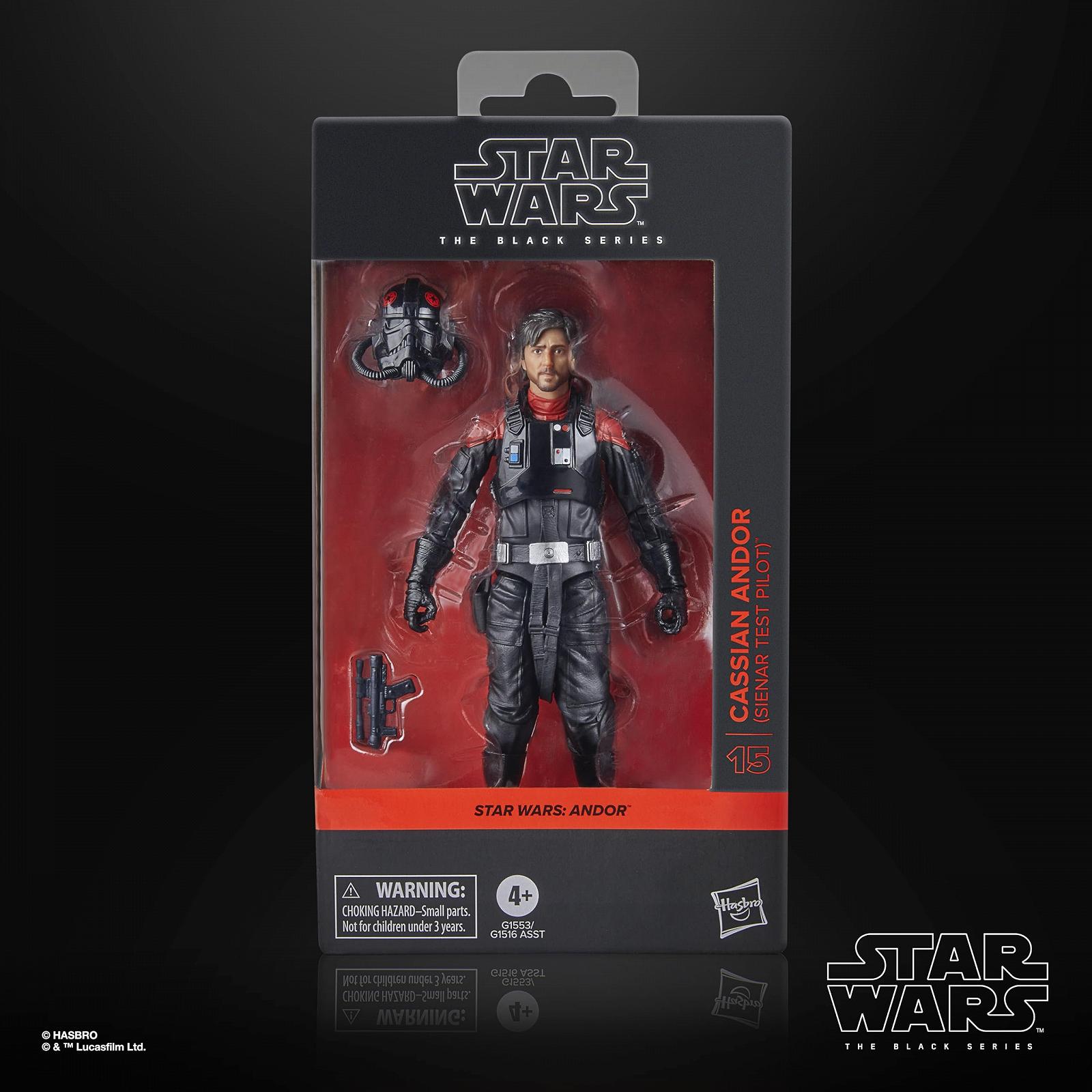 Екшн-фігурка Star Wars The Black Series Кассіан Андор (Sienar Test Pilot) 15 см, фото №2