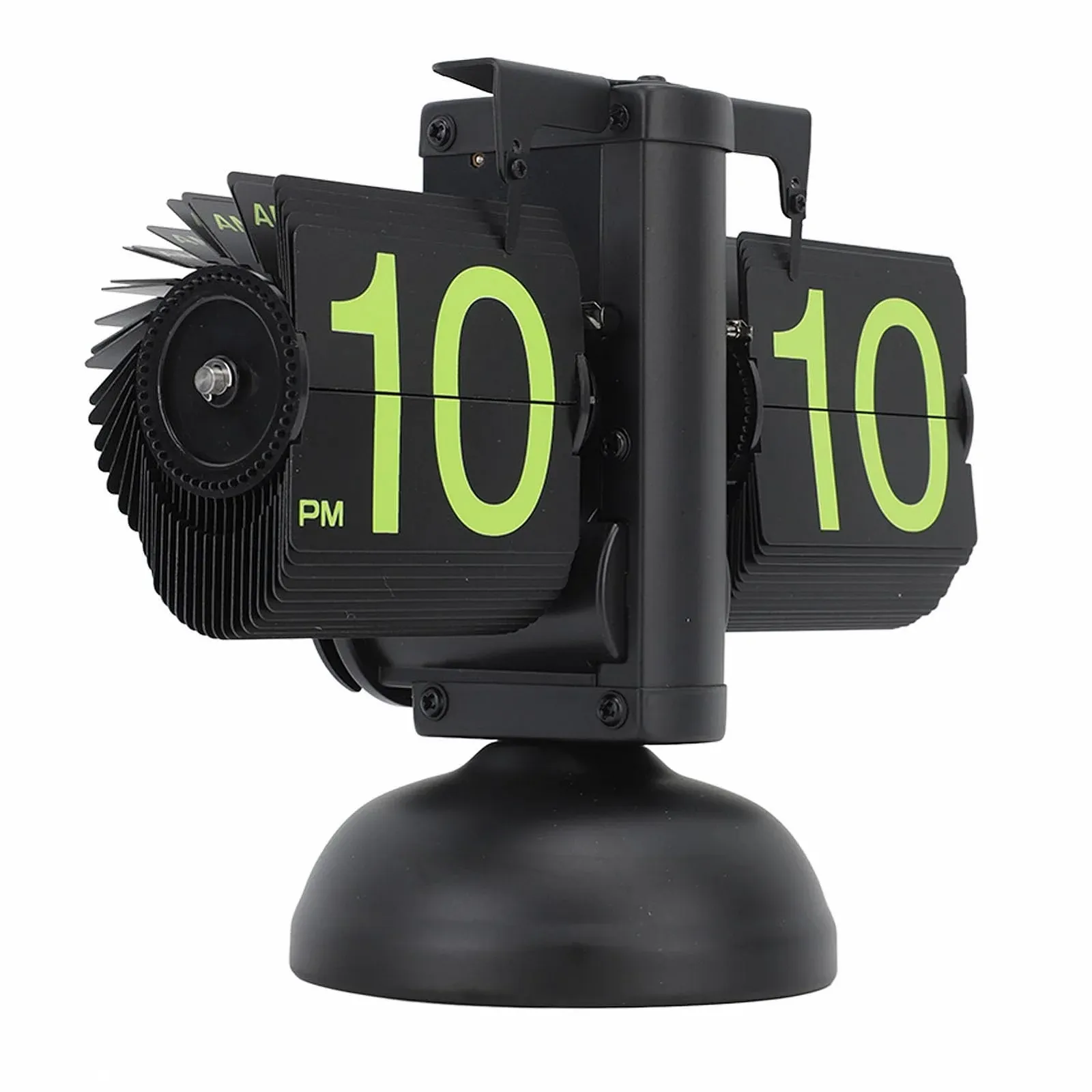 Ретро Цифровой Перекидной Часов PODSJD, Нержавеющая сталь 304, крупные цифры, механический дизайн, фото №9