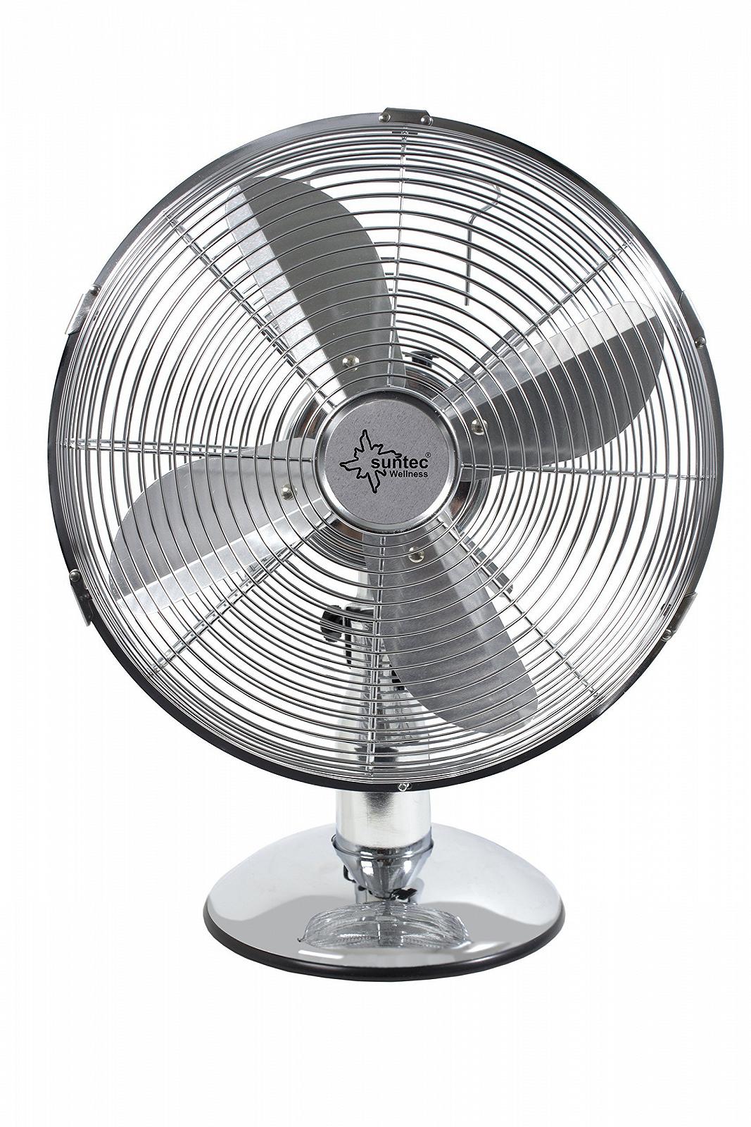 Вентилятор Suntec CoolBreeze 3000 Настольный 30 см хром, фото №1