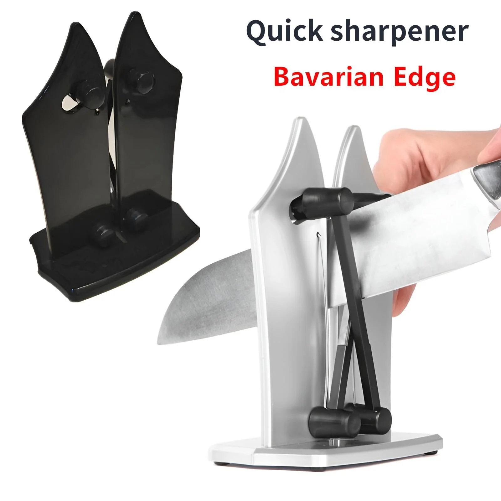 Точило для ножів Professional ручна з присоскою та стрижнями з вуглецевої сталі, фото №3