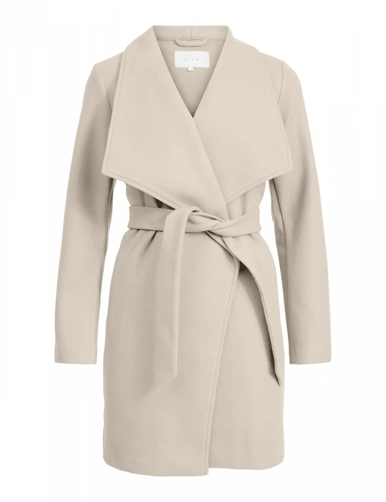 Пальто Vila с поясом, фото №1
