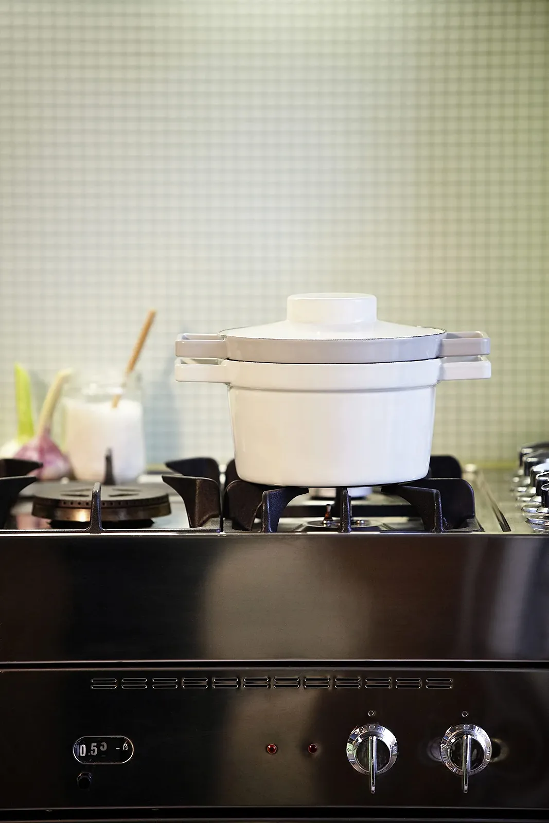 Кастрюля эмалированная 2.0 л 24 см Белая (Японский импорт / Упаковка и инструкция на японском языке), фото №4