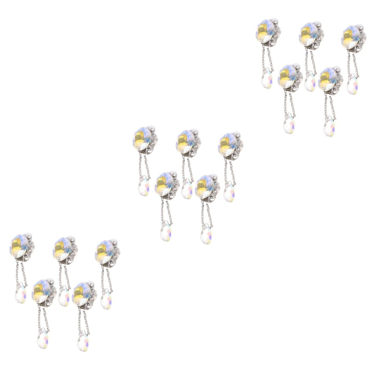 Подвеска Healeved для ногтей со стразами, 15 шт., фото №1