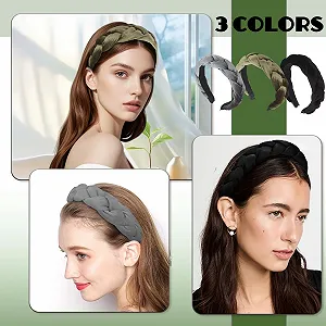 Обруч Бархатный Плетеный synthetic.ua - Фото 1