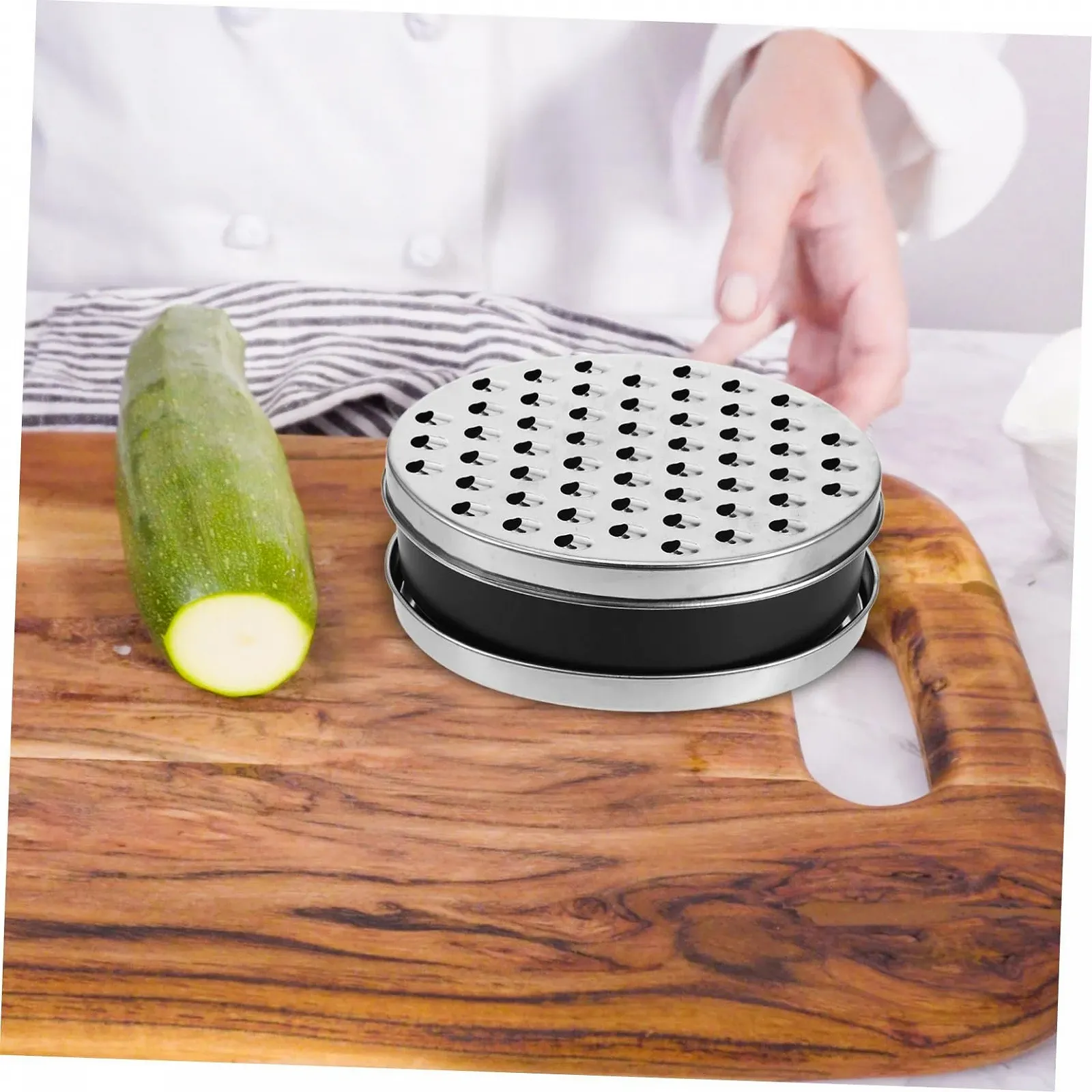 Терка Ipetboom Kastenreibe с контейнером, многофункциональная, для сыра и овощей, нескользящая., фото №5