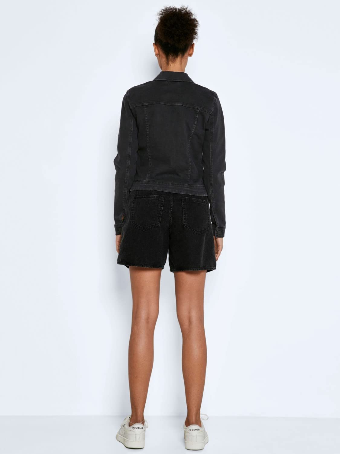 Джинсова куртка Noisy may Nmdebra L/S Жіноча Чорний Wash Denim Noos, фото №6