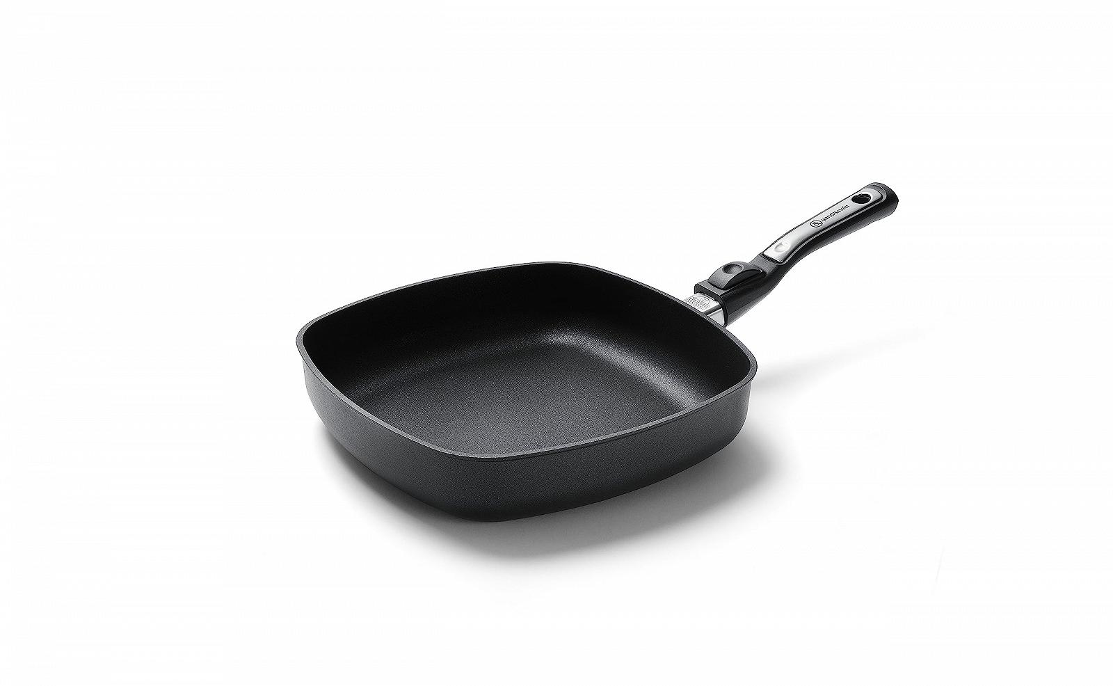 Сковорода Square Форма Индукционная 28 x 28 см Съемная ручка, фото №1 Сковорода Square Форма Индукционная 28 x 28 см Съемная ручка, фото №1