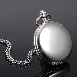 Кишеньковий годинник KIESENBERG Vintage сріблястий Класичний synthetic.ua - Фото 1