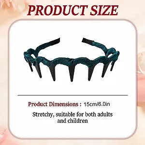 Жіночий обруч для волосся Zigzag synthetic.ua - Фото 1