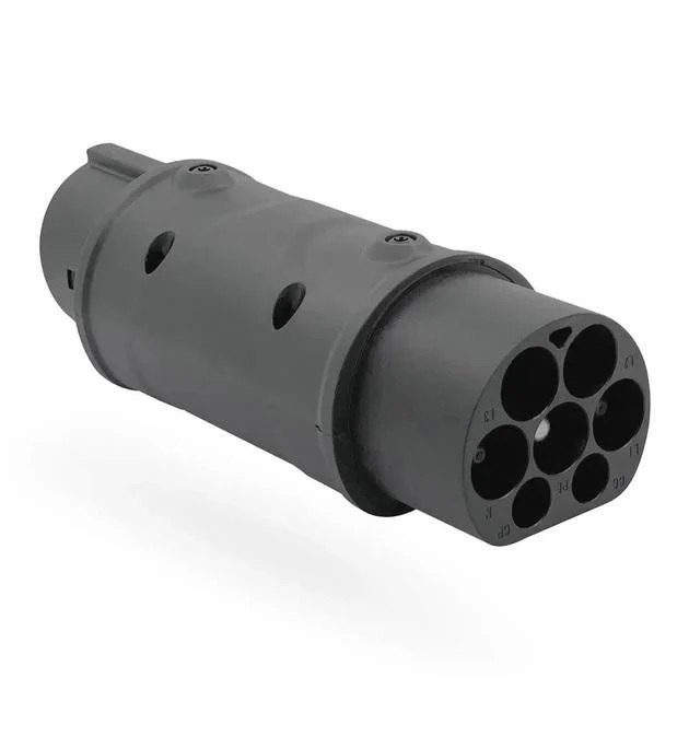 Переходник Type 2 J1772 1 Bluefield Mennekes IEC 62196-2 Black 22050567, фото №1 Переходник Type 2 J1772 1 Bluefield Mennekes IEC 62196-2 Black 22050567, фото №1