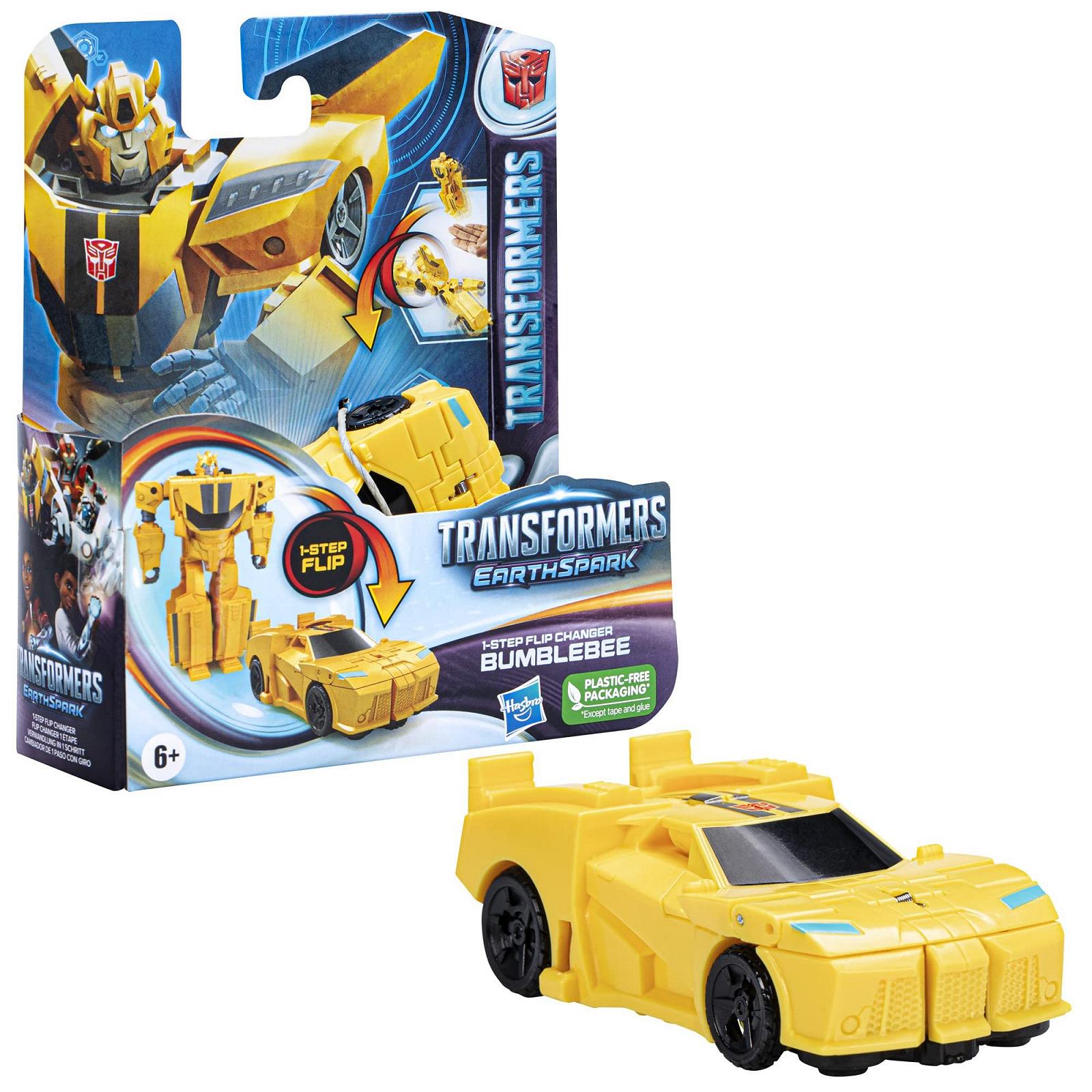 Фигурка Transformers Earthspark Bumblebee 1-Step Flip Changer, 10 см, для детей от 6 лет, фото №2