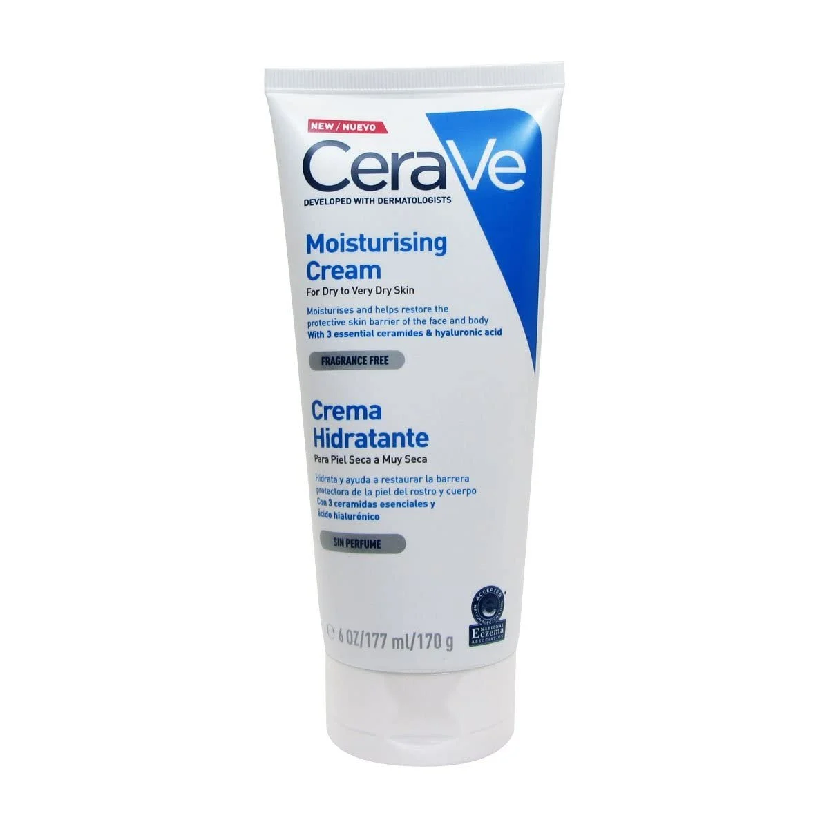 Зволожуючий крем та очищувальний гель CeraVe для сухої та дуже сухої шкіри проти недоліків, фото №2 Зволожуючий крем та очищувальний гель CeraVe для сухої та дуже сухої шкіри проти недоліків, фото №2