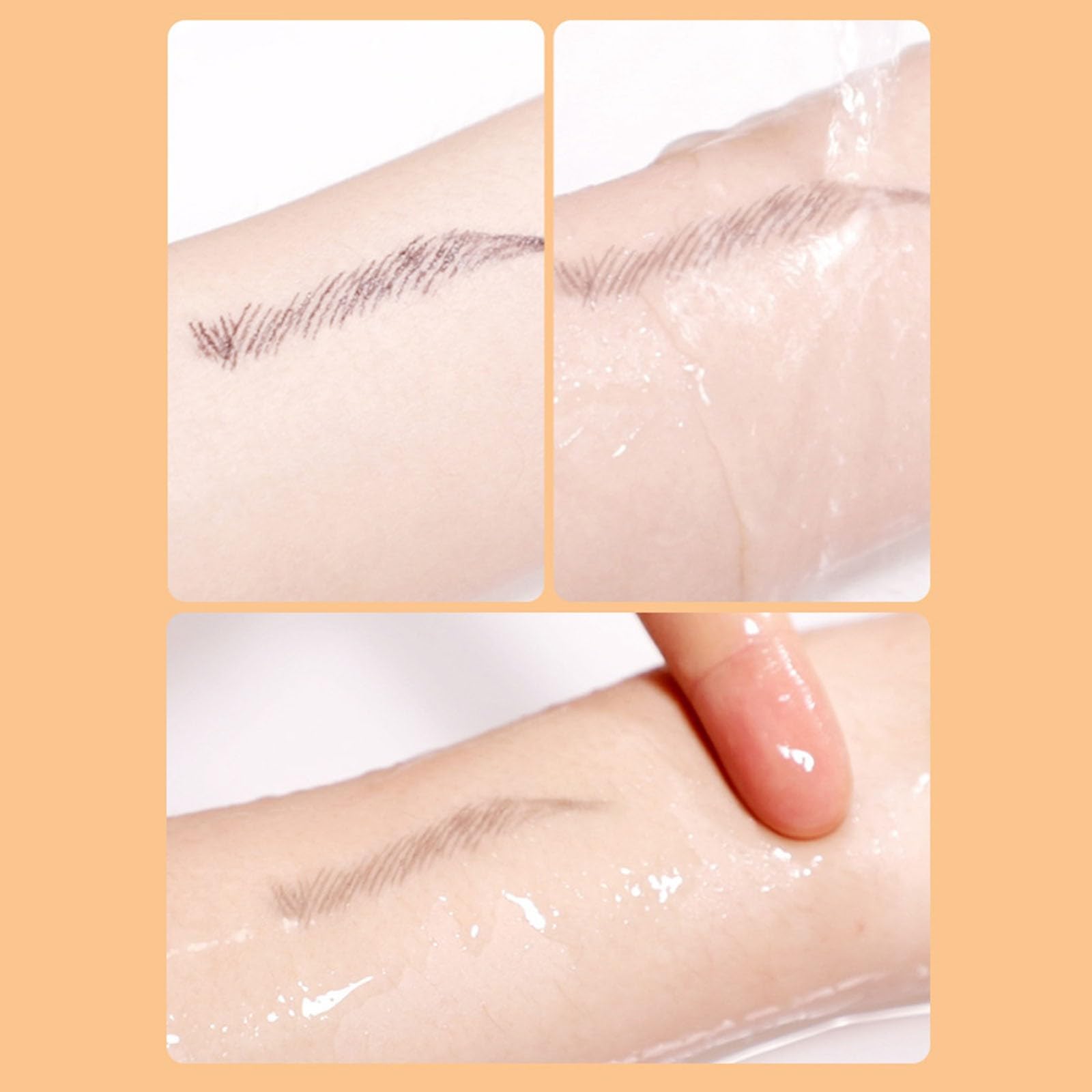 Олівець для брів Härchenzeichnung Eyebrow Pencil 4 Gabelspitze C One Size, фото №4