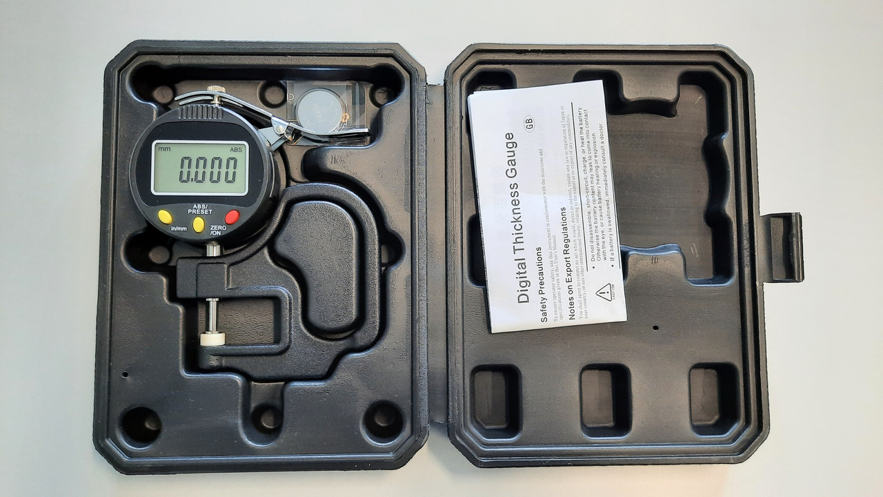 Цифровий індикаторний товщина паперу тканини фільму 0-10 мм (0.001 PROTESTER 5318-10, фото №3 Цифровий індикаторний товщина паперу тканини фільму 0-10 мм (0.001 PROTESTER 5318-10, фото №3