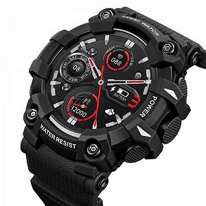 Смарт-часы Skmei S231 силиконовый ремешок Black 16694 synthetic.ua - Фото 1