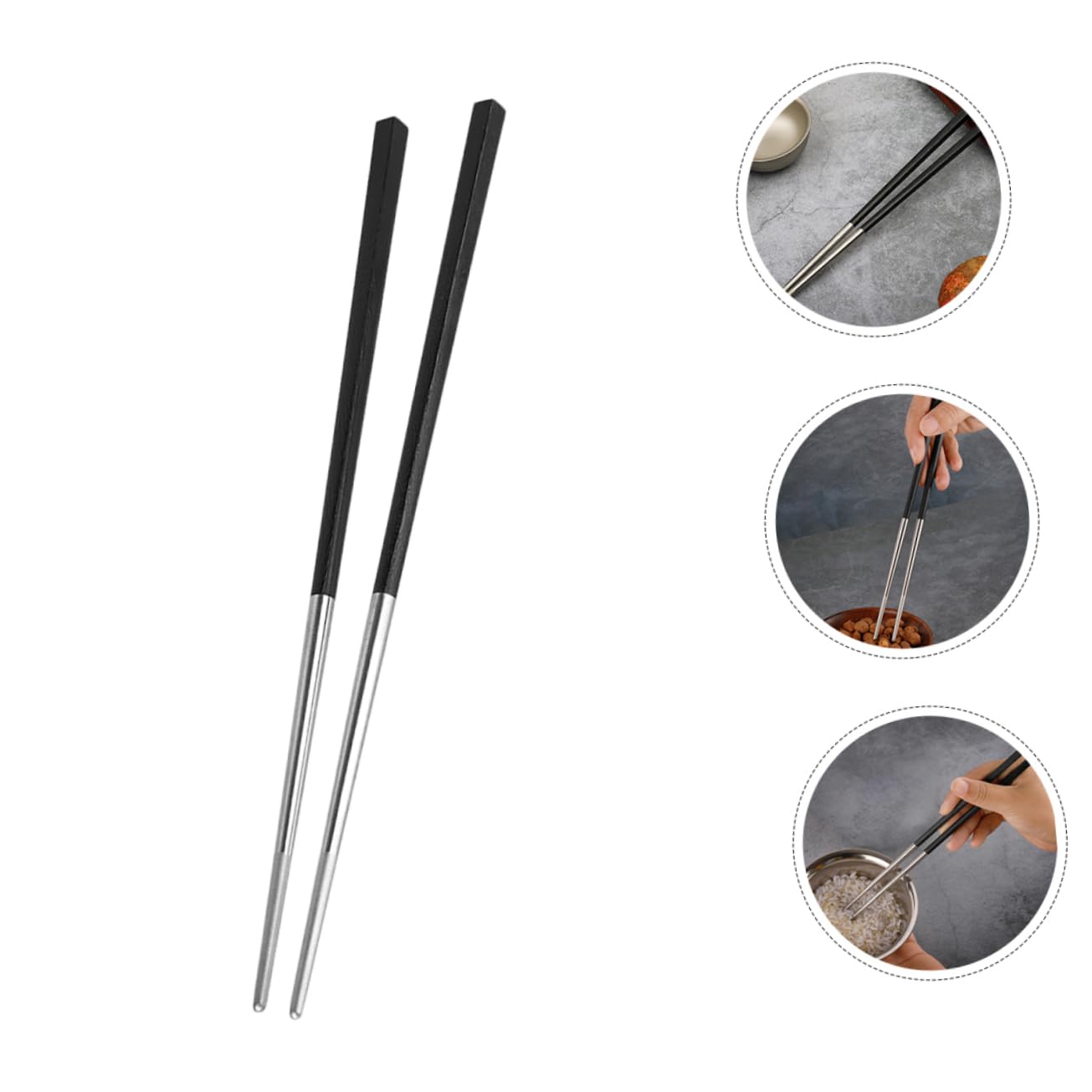 Пара Sosoport металеві довгі Срібні, фото №7