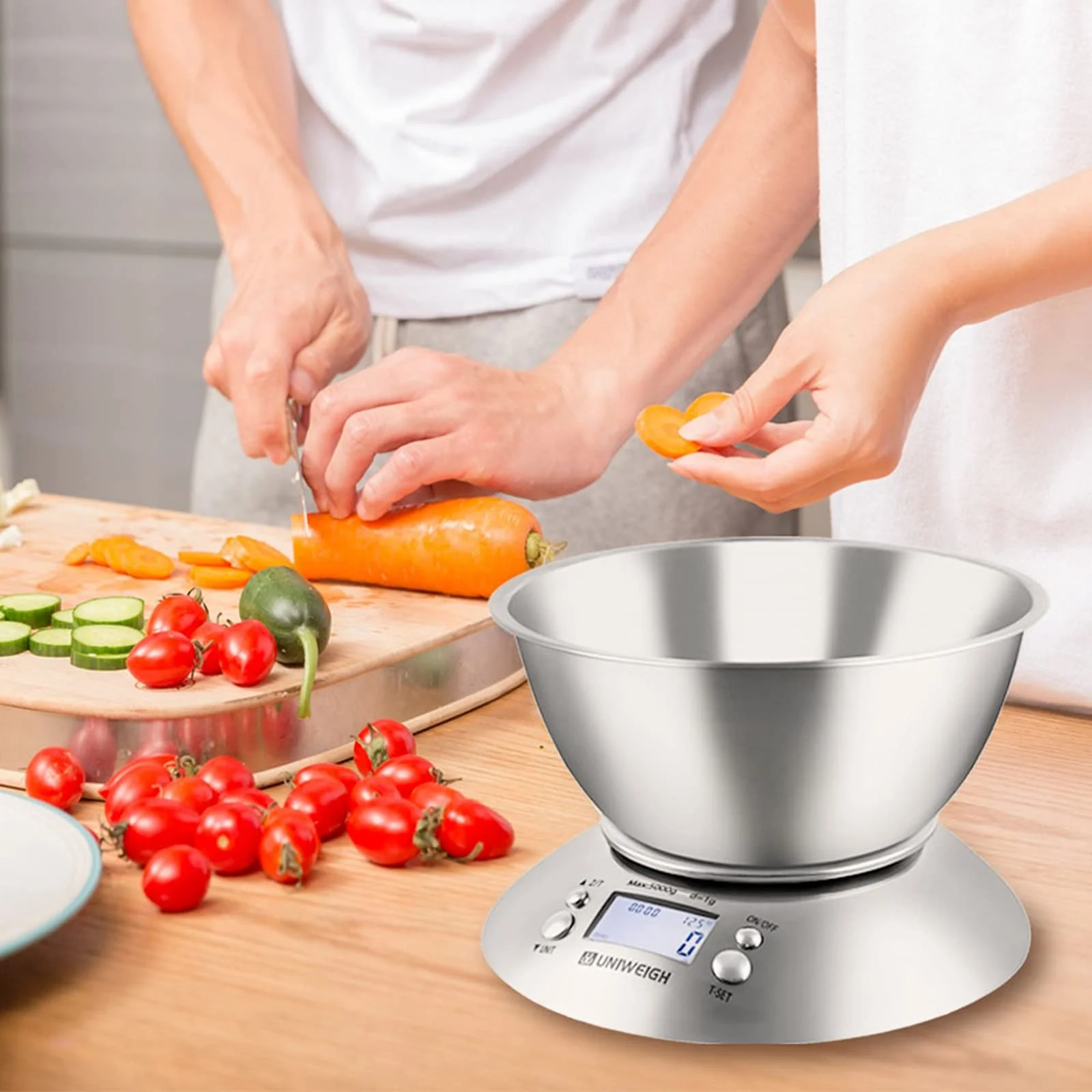 Кухонні ваги Bowl Digital 2.15 L Stainless Steel 5 kg, фото №8 Кухонні ваги Bowl Digital 2.15 L Stainless Steel 5 kg, фото №8