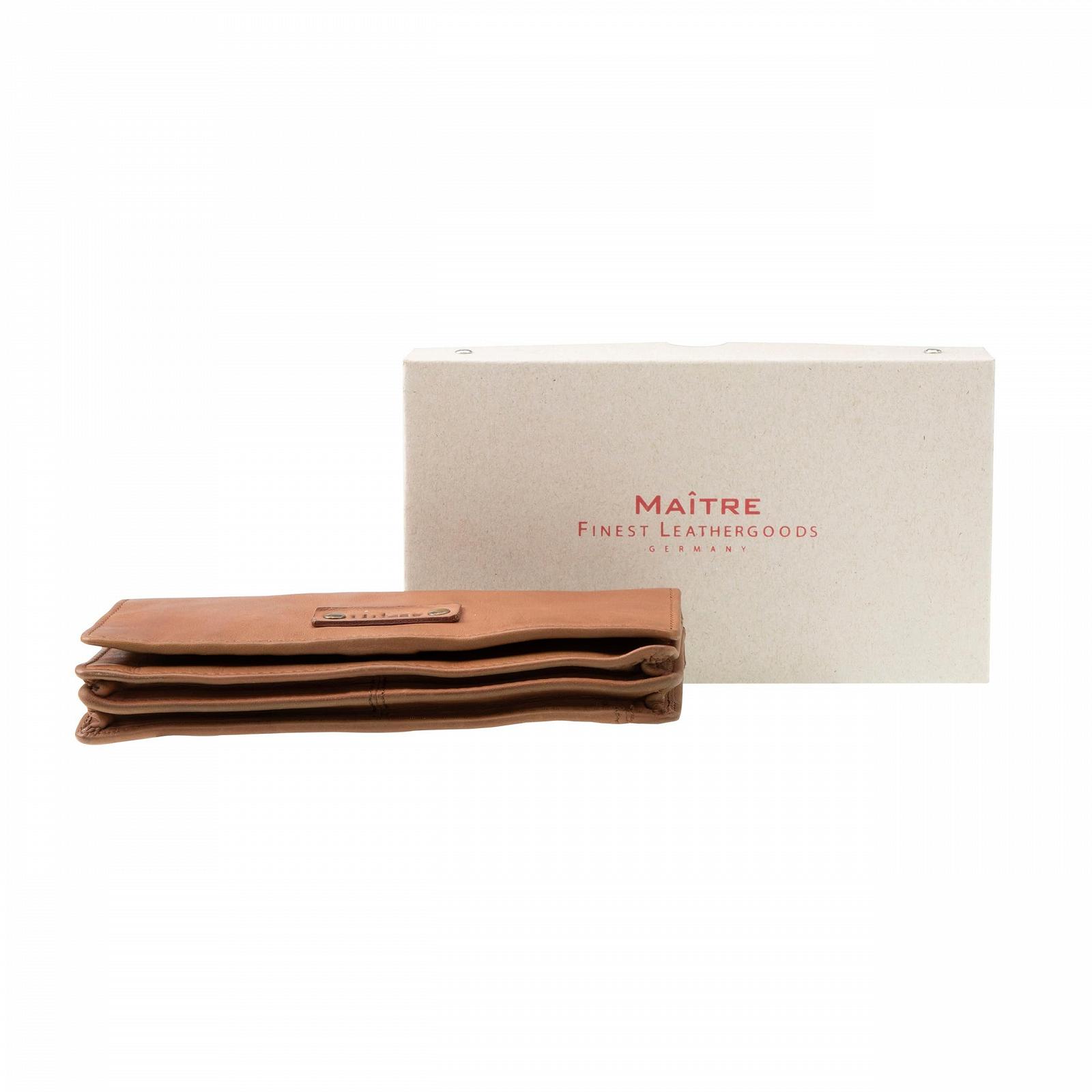 Кошелек женский Maitre Steinbach Immine Cognac, фото №6