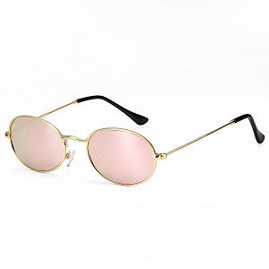 Овальні ретро сонцезахисні окуляри Dollger для жінок, вінтажна металева оправа, антиблікові, унісекс - Фото 1