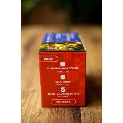 Гирлянда BPNY White 200 LED 20М 8 режимов 220V 12W 102986, фото №3