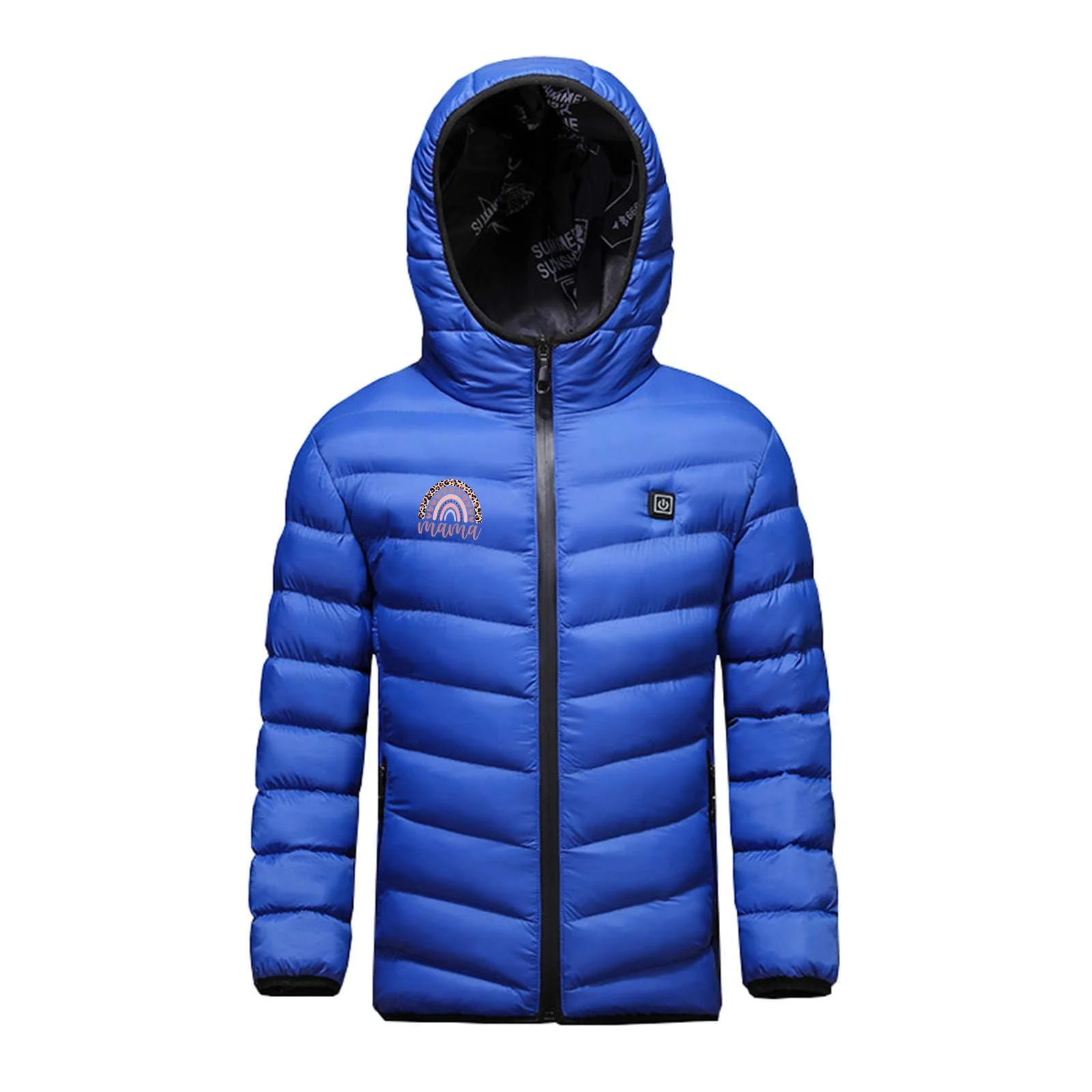 Куртка з електропідігрівом для дітей, дитяча з капюшоном з підігрівом, стьобана , 3 рівні температури, куртка з електропідігрівом, легка з підігрівом USB, фото №1 Куртка з електропідігрівом для дітей, дитяча з капюшоном з підігрівом, стьобана , 3 рівні температури, куртка з електропідігрівом, легка з підігрівом USB, фото №1