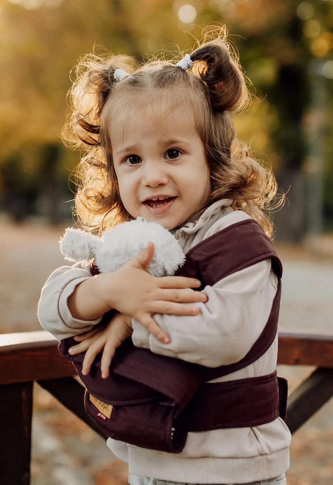 Рюкзак-переноска для ляльки Marsupi Mini, органічна бавовна, Berry, фото №5 Рюкзак-переноска для ляльки Marsupi Mini, органічна бавовна, Berry, фото №5