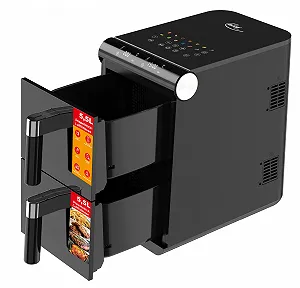 Мультипіч Elta XXL Dual Zone 11 Л 2 кошики цифрова synthetic.ua - Фото 1