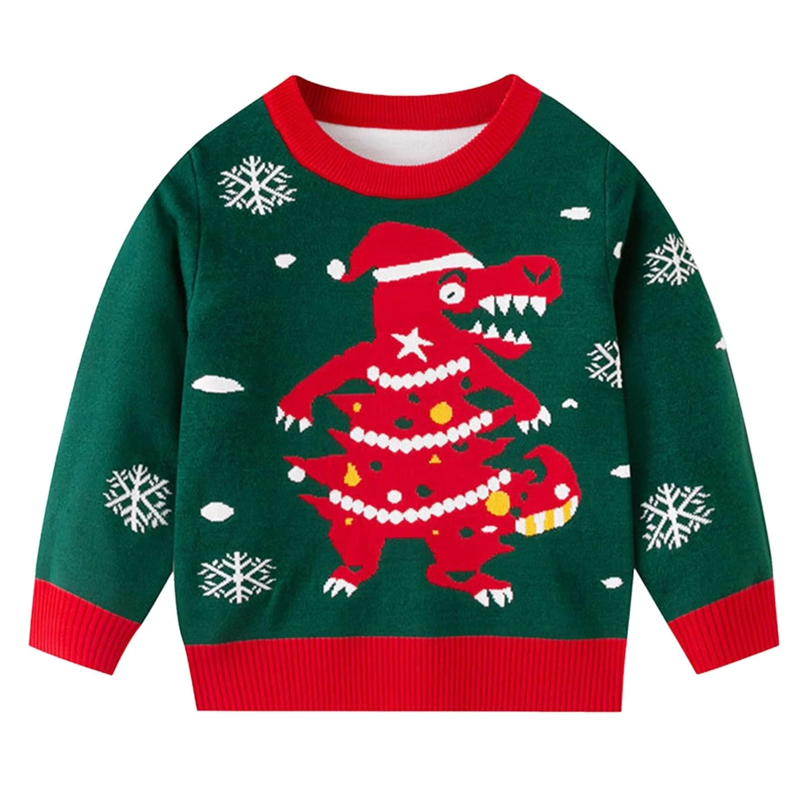 Пуловер для дівчинки з малюнками, що ідеально підходять для свят та сімейних зустрічей, фото №5 Пуловер для дівчинки з малюнками, що ідеально підходять для свят та сімейних зустрічей, фото №5