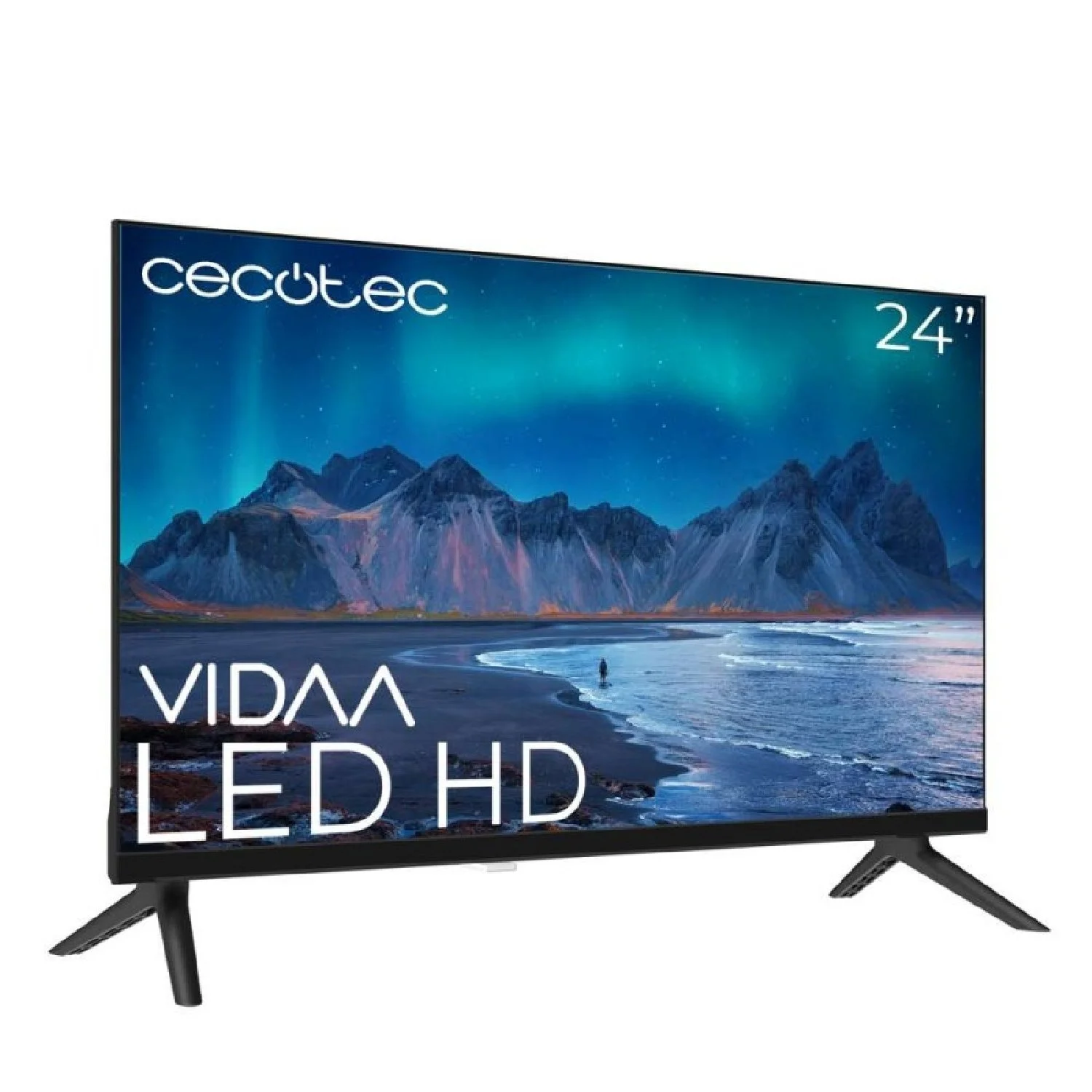 Телевизор 24" Cecotec A5 ALH50024 / HD / 50 Гц / LCD / Smart TV / Wi-Fi / Bluetooth / T2, фото №2 Телевизор 24" Cecotec A5 ALH50024 / HD / 50 Гц / LCD / Smart TV / Wi-Fi / Bluetooth / T2, фото №2