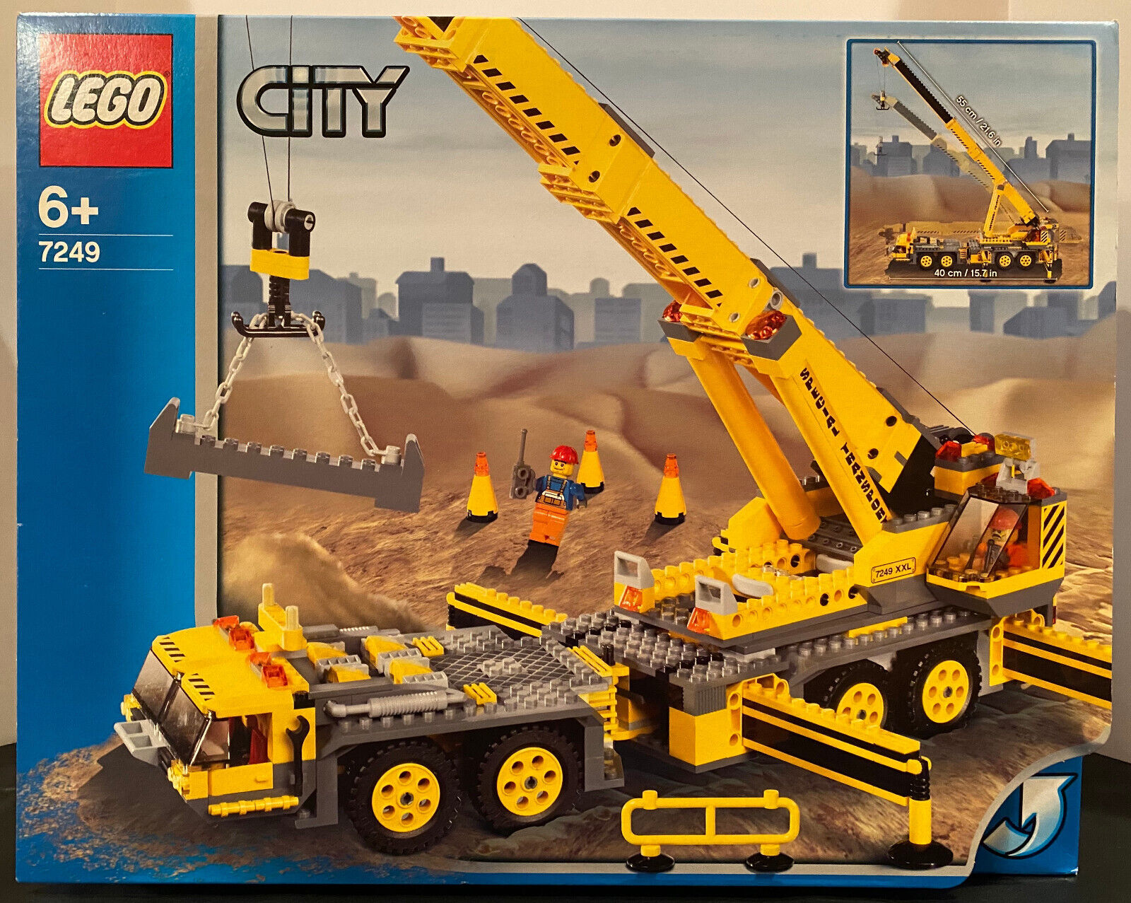 Детский конструктор LEGO City XXL Mobile Crane Лего Передвижной кран (7249), фото №1