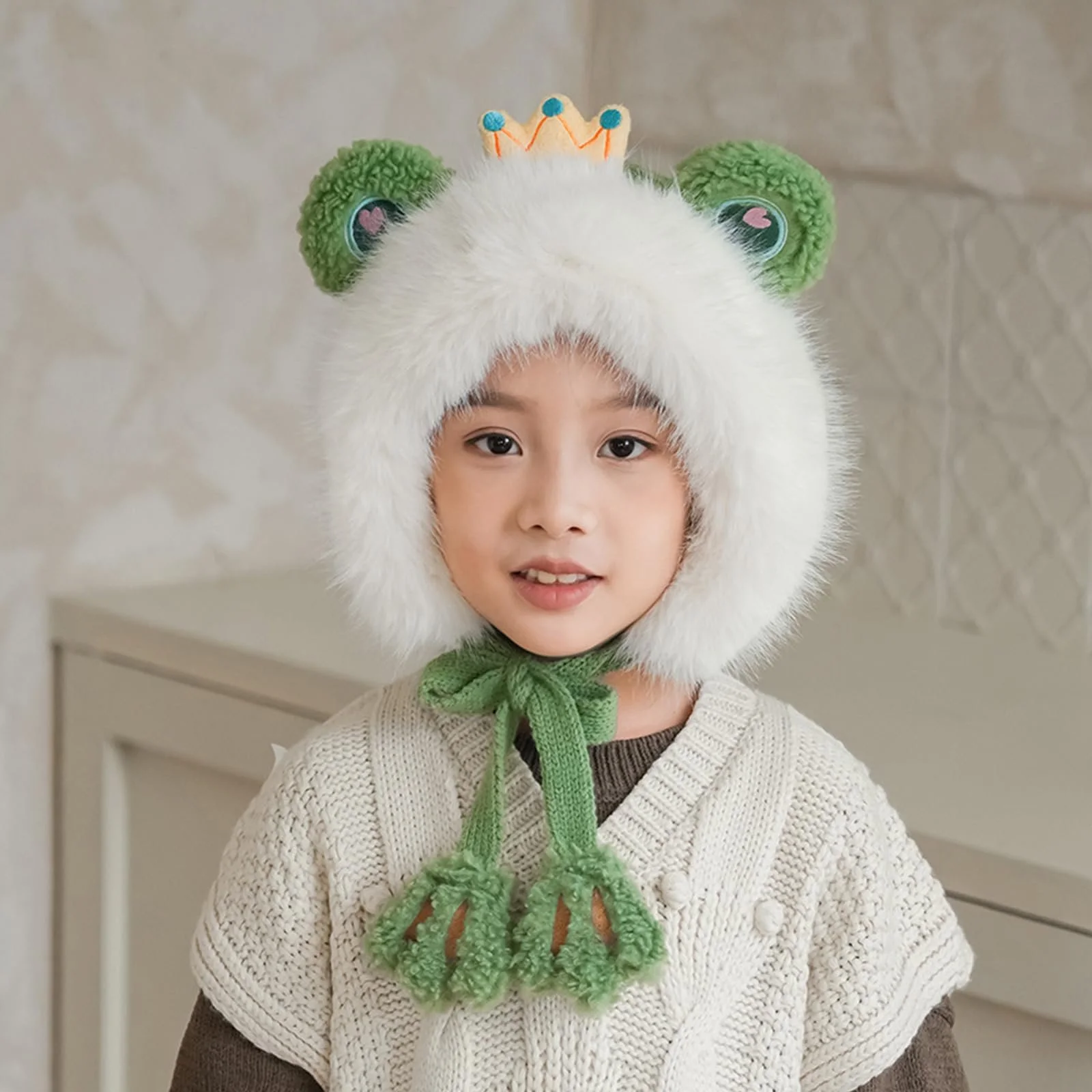 Шапка RETUOLWAG Плюшева Трикотажна Дитяча М'яка, фото №3 Шапка RETUOLWAG Плюшева Трикотажна Дитяча М'яка, фото №3