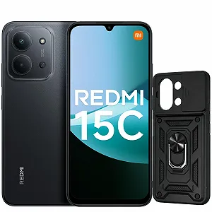 Смартфон Xiaomi Redmi 15C Dual 256GB 4GB RAM Полуночный черный - Фото 1