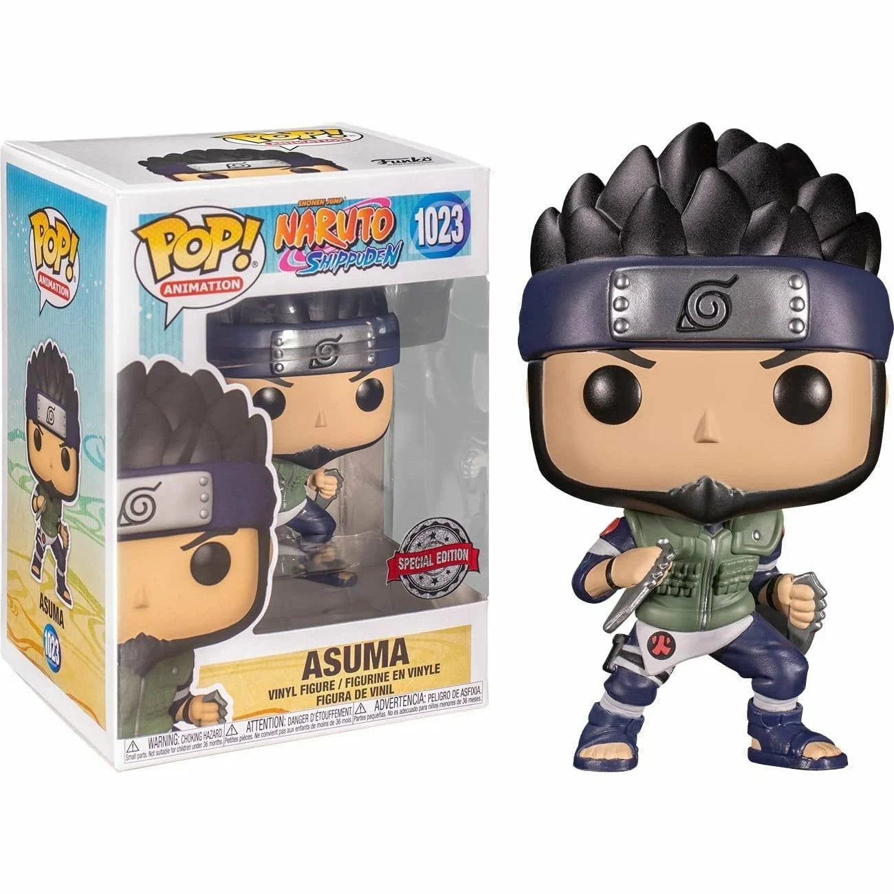 Фігурка POP! Animation Naruto Shippuden Asuma Sarutobi (Exclusive) Вінілова, фото №1