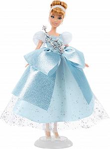 Кукла Mattel Disney Золушка Коллекционная 100-летие Disney HLX60 - Фото 1