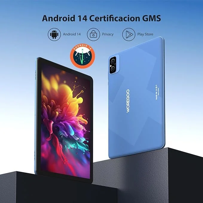 Планшет WOREGOO L211 10.1" (12+24)/128ГБ 8000 mAh Android 14, фото №3