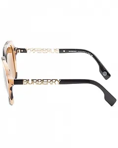 Женские солнцезащитные очки Burberry Joni коричневый synthetic.ua - Фото 1