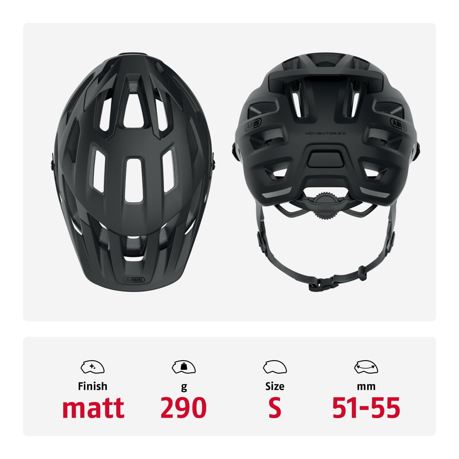 Шолом MTB ABUS Moventor 2.0 Характеристики Колір, фото №3