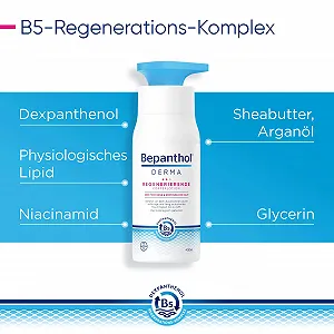 Лосьйон для тіла Bepanthol Derma Regenerating / Догляд за чутливою та сухою шкірою / З декспантенолом / 400 мл synthetic.ua - Фото 1