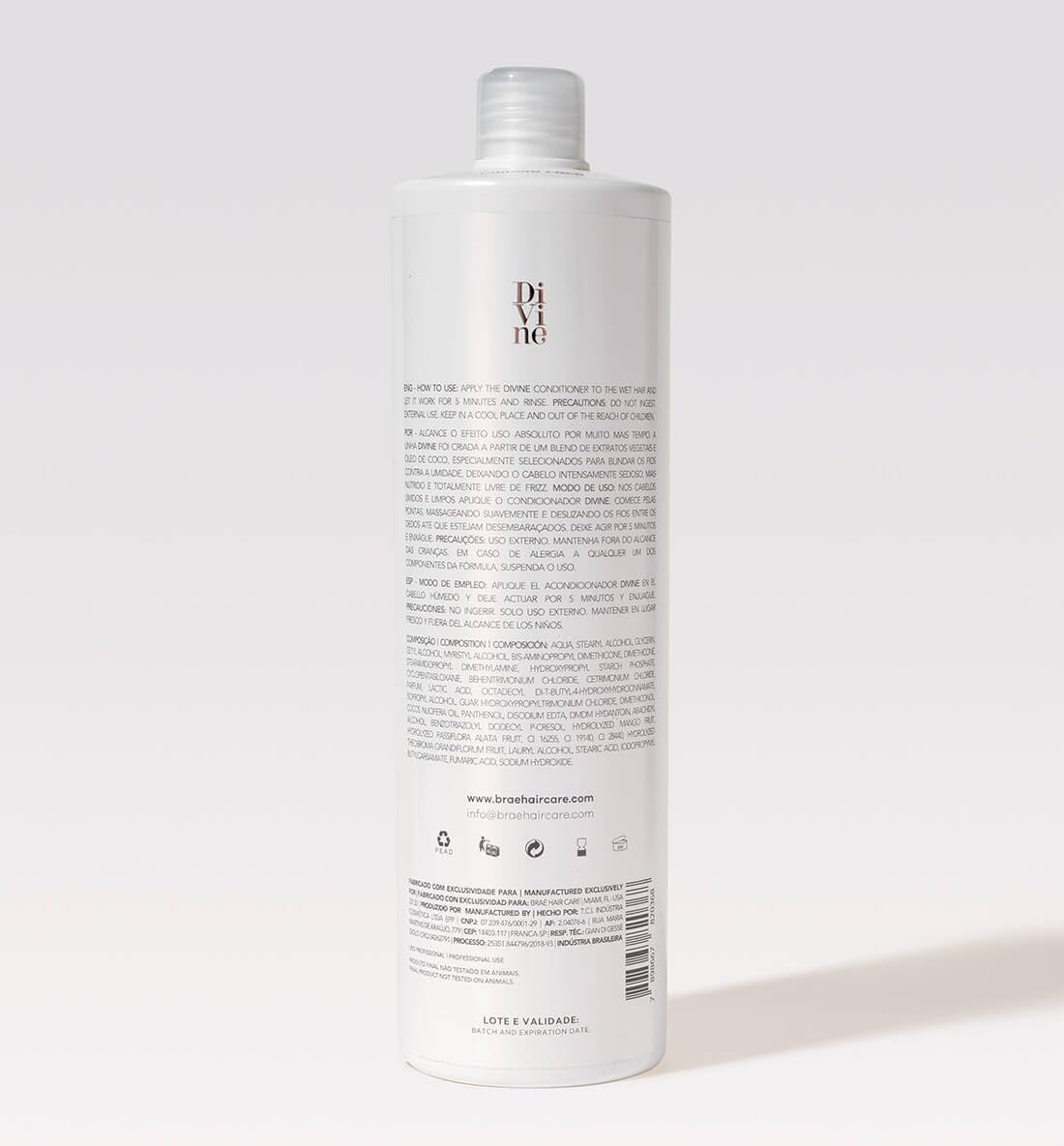 Кондиціонер Brae Divine Anti-Frizz 1 л, фото №2