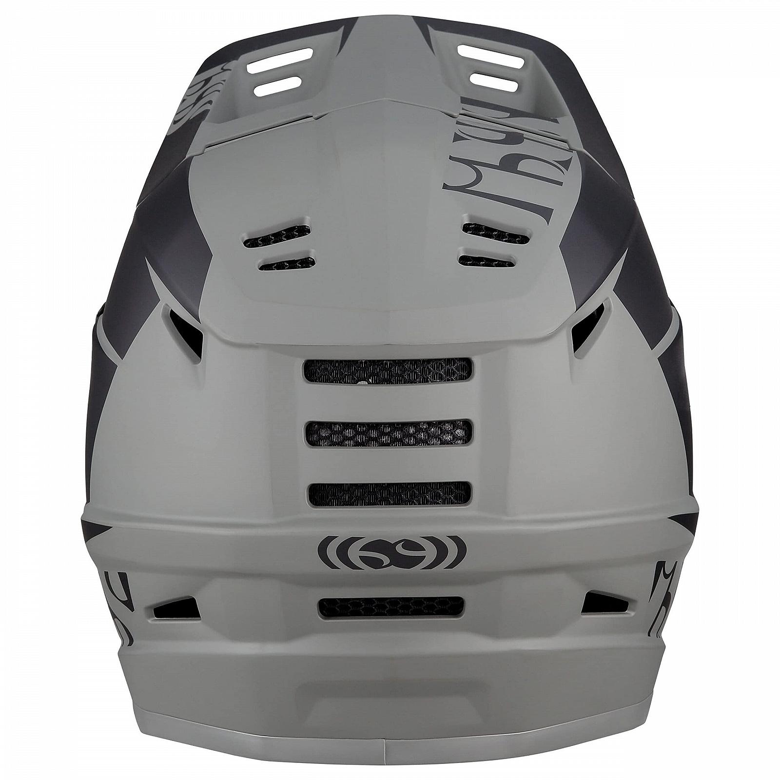 Шлем IXS Downhill XACT EVO MTB Lime-Graphite, фото №5
