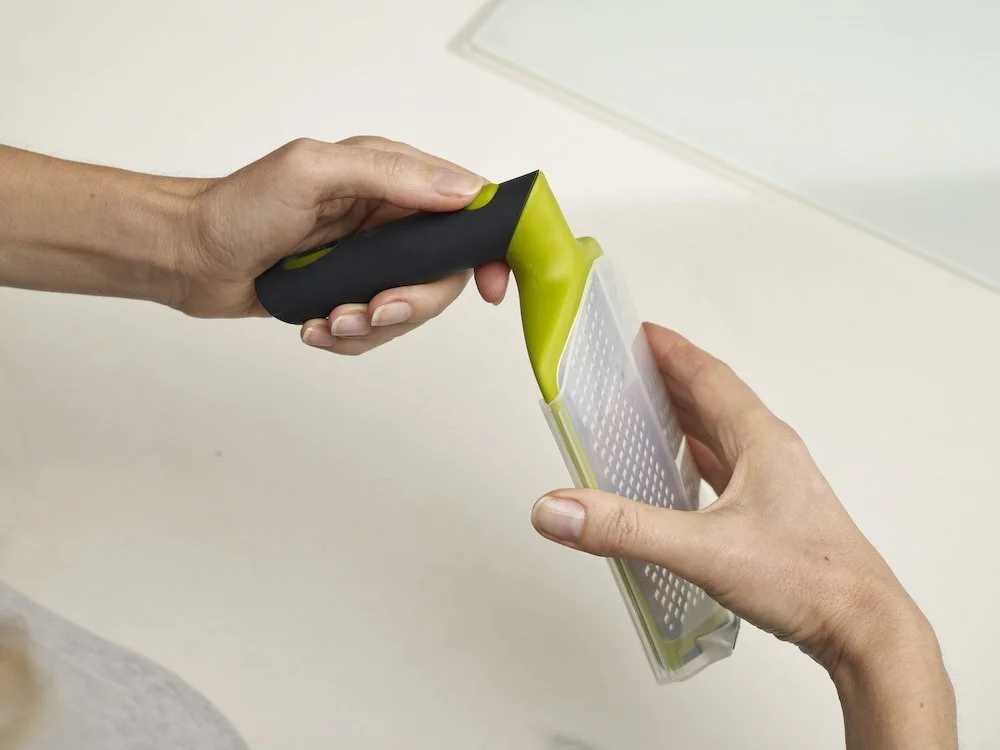 Тертка Joseph Joseph Twist Adjustable 2-в-1 Двостороння з лезами, Велика та Дрібна, фото №5