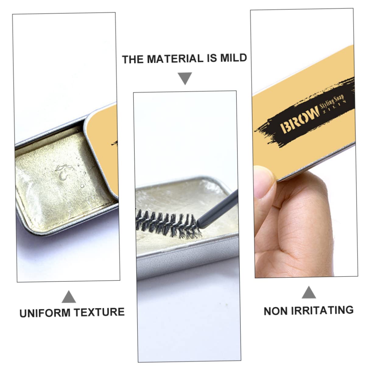 Набор FRCOLOR Styling Cream для бровей Styling Soap, фото №4 Набор FRCOLOR Styling Cream для бровей Styling Soap, фото №4