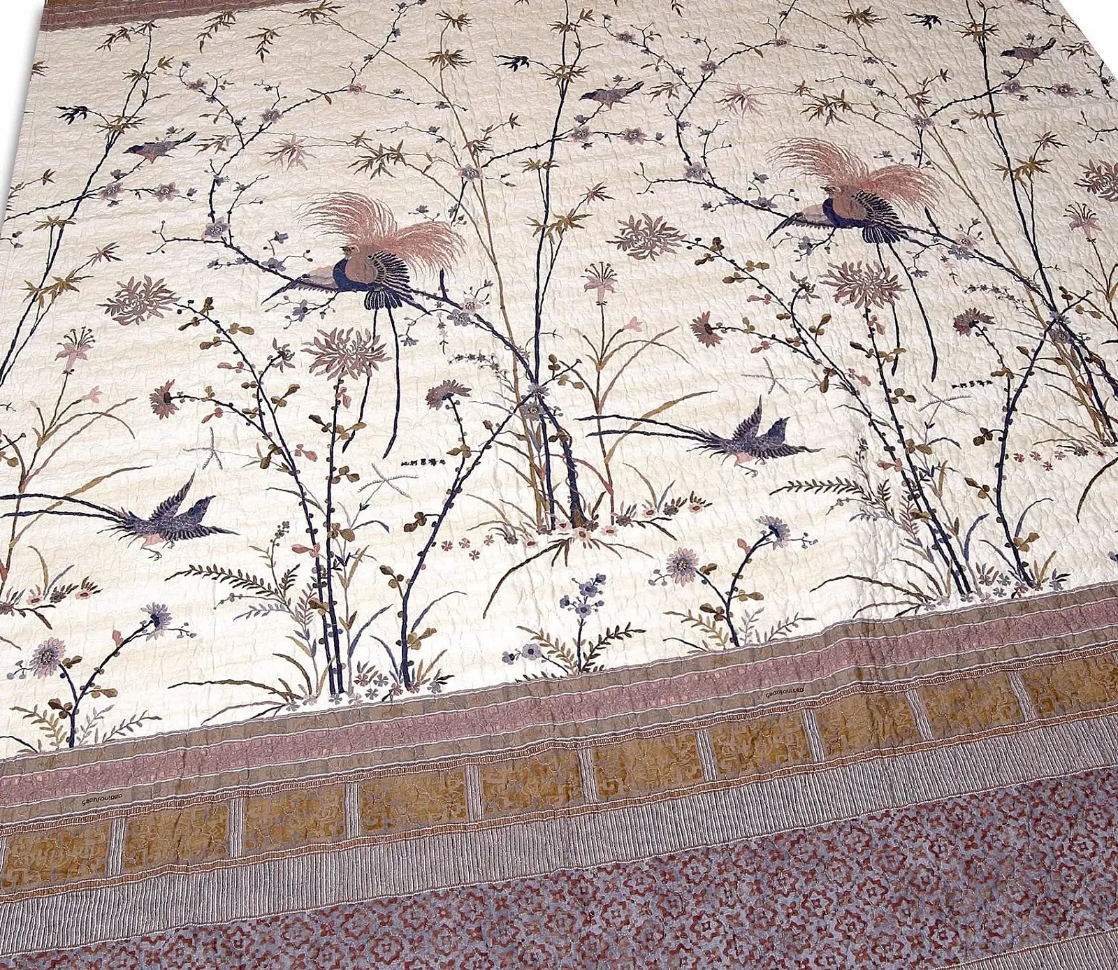 Покрывало Bassetti Fong 220 x 255 см Кремовый, фото №1