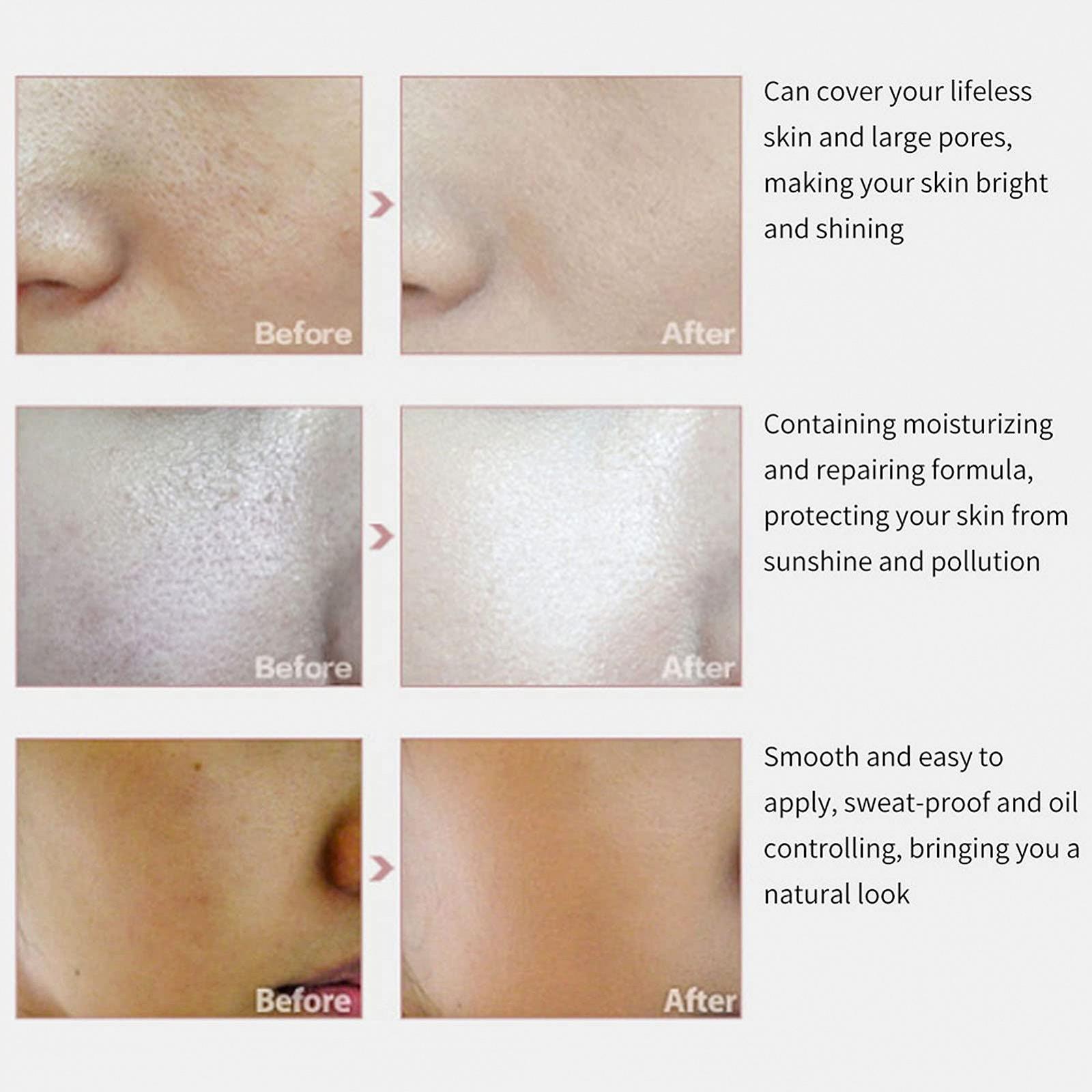 Рідка Тональна Основа Обличчя Контур Макіяж Консилер Макіяж Слонова Кістка, фото №3 Рідка Тональна Основа Обличчя Контур Макіяж Консилер Макіяж Слонова Кістка, фото №3