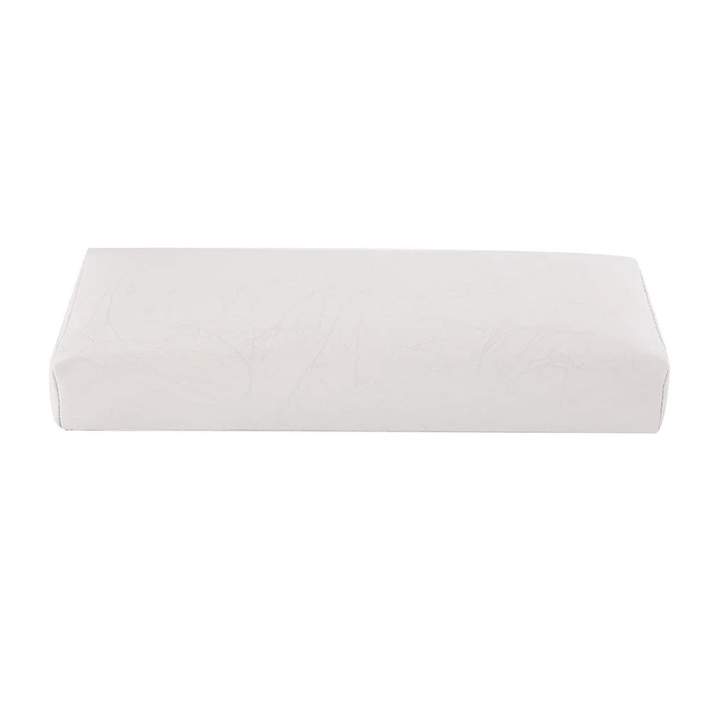 Подушка для манікюру Смугаста Шкіра М'яка Губка Білий, фото №4